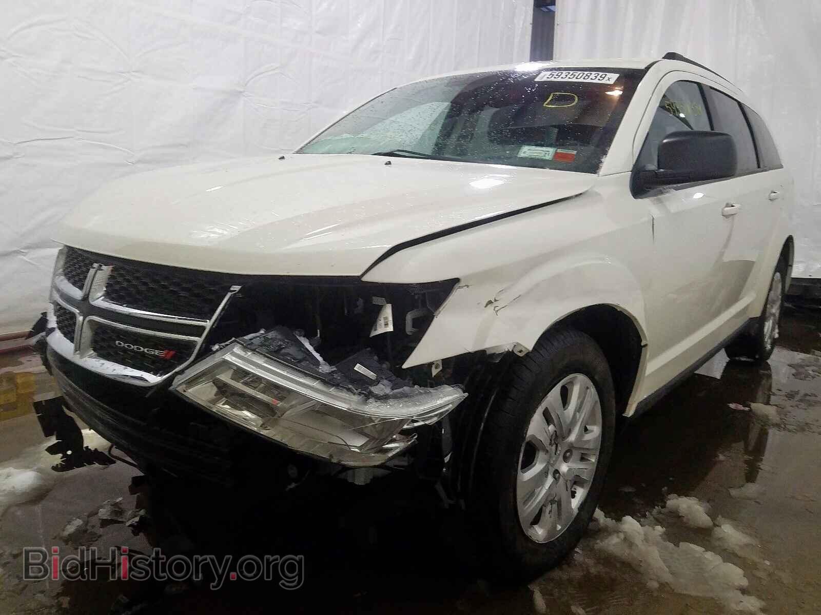 2017 DODGE JOURNEY SE - VIN: 3C4PDCAB2HT709032 - Фото 2