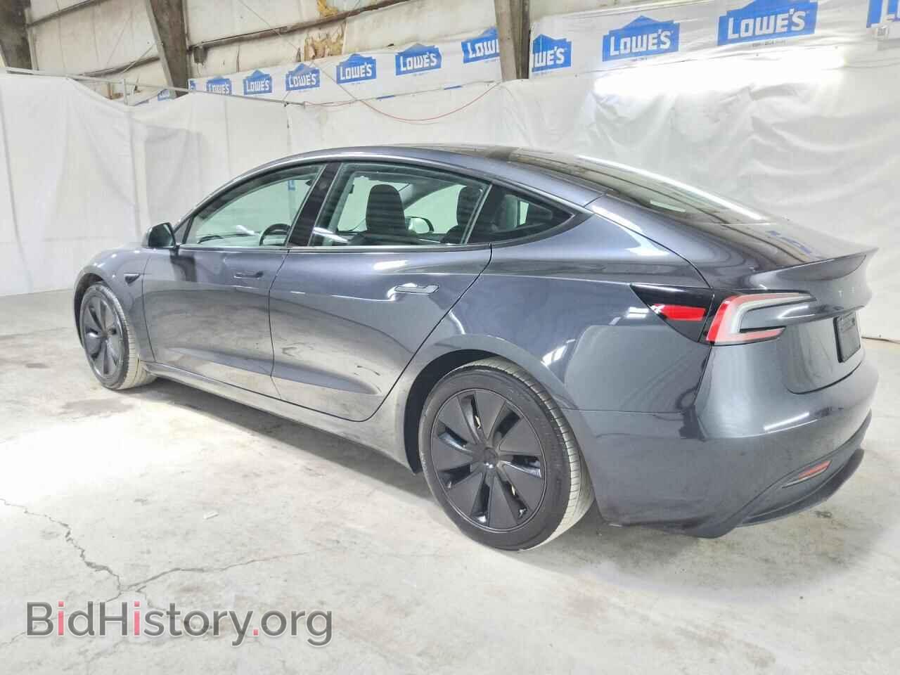 2024 TESLA MODEL 3 - VIN: 5YJ3E1EB5RF744268 - Photo 2