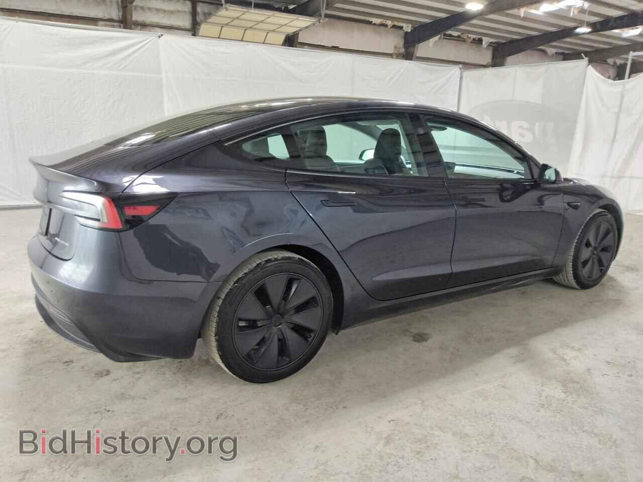 2024 TESLA MODEL 3 - VIN: 5YJ3E1EB5RF744268 - Photo 3