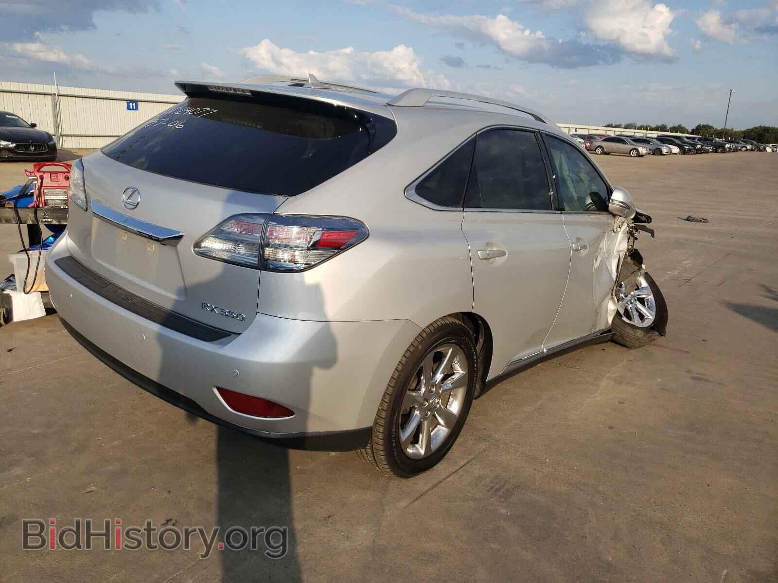 2012 LEXUS RX350 - VIN: 2T2ZK1BA1CC084428 - Фото 4