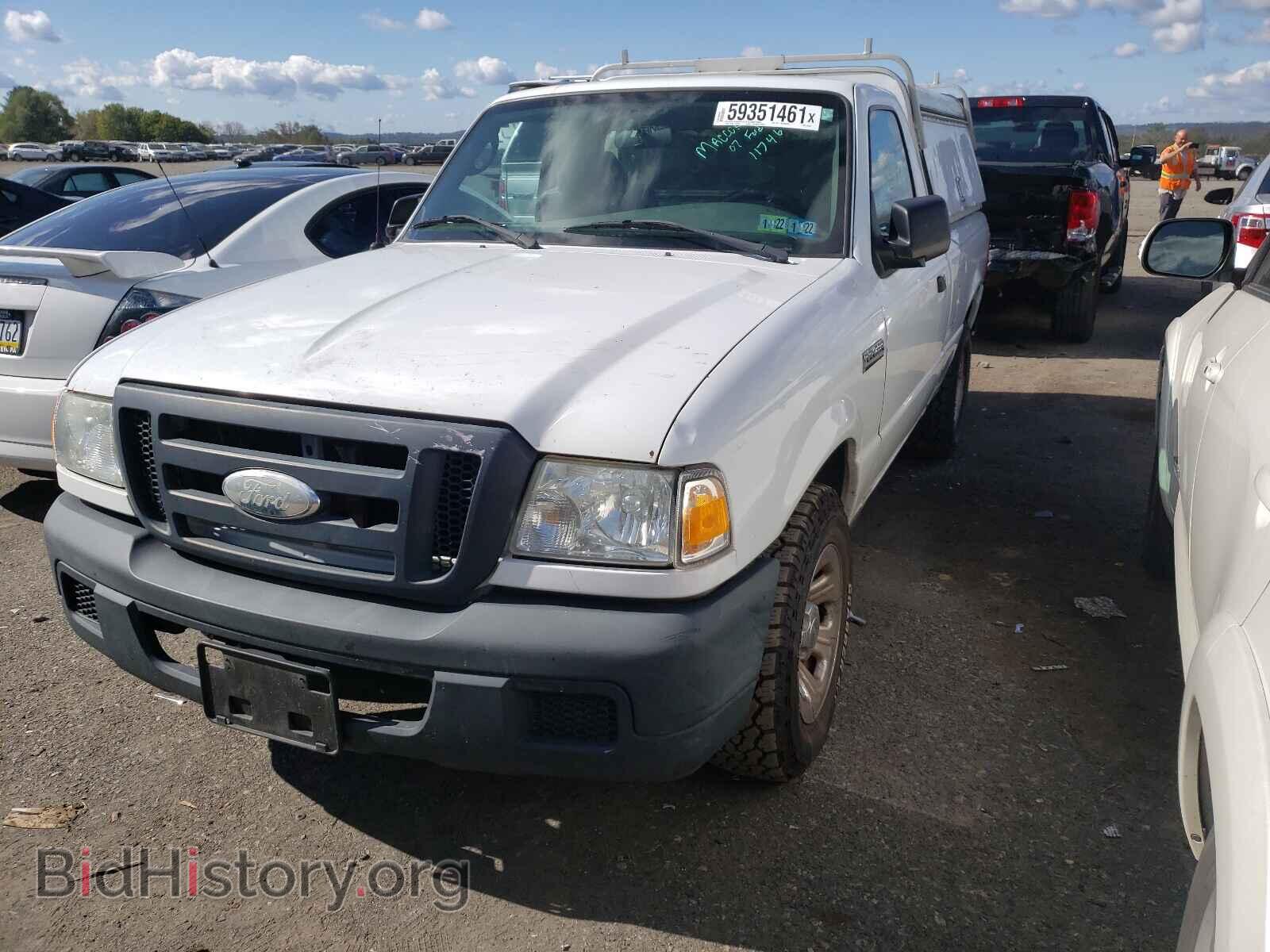 2007 FORD RANGER - VIN: 1FTYR10D27PA43869 - Фото 2
