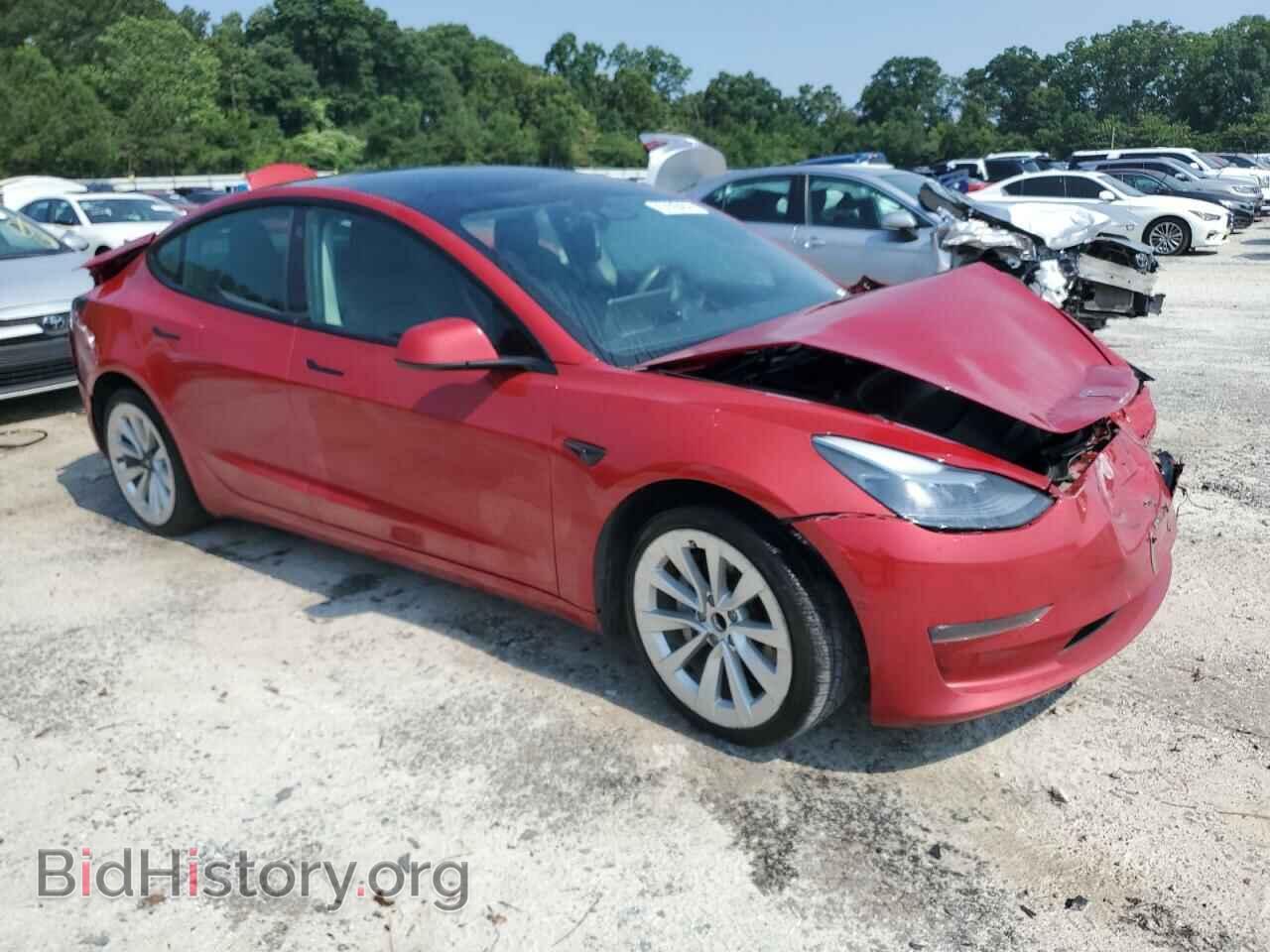 2022 TESLA MODEL 3 - VIN: 5YJ3E1EA6NF192023 - Фото 4