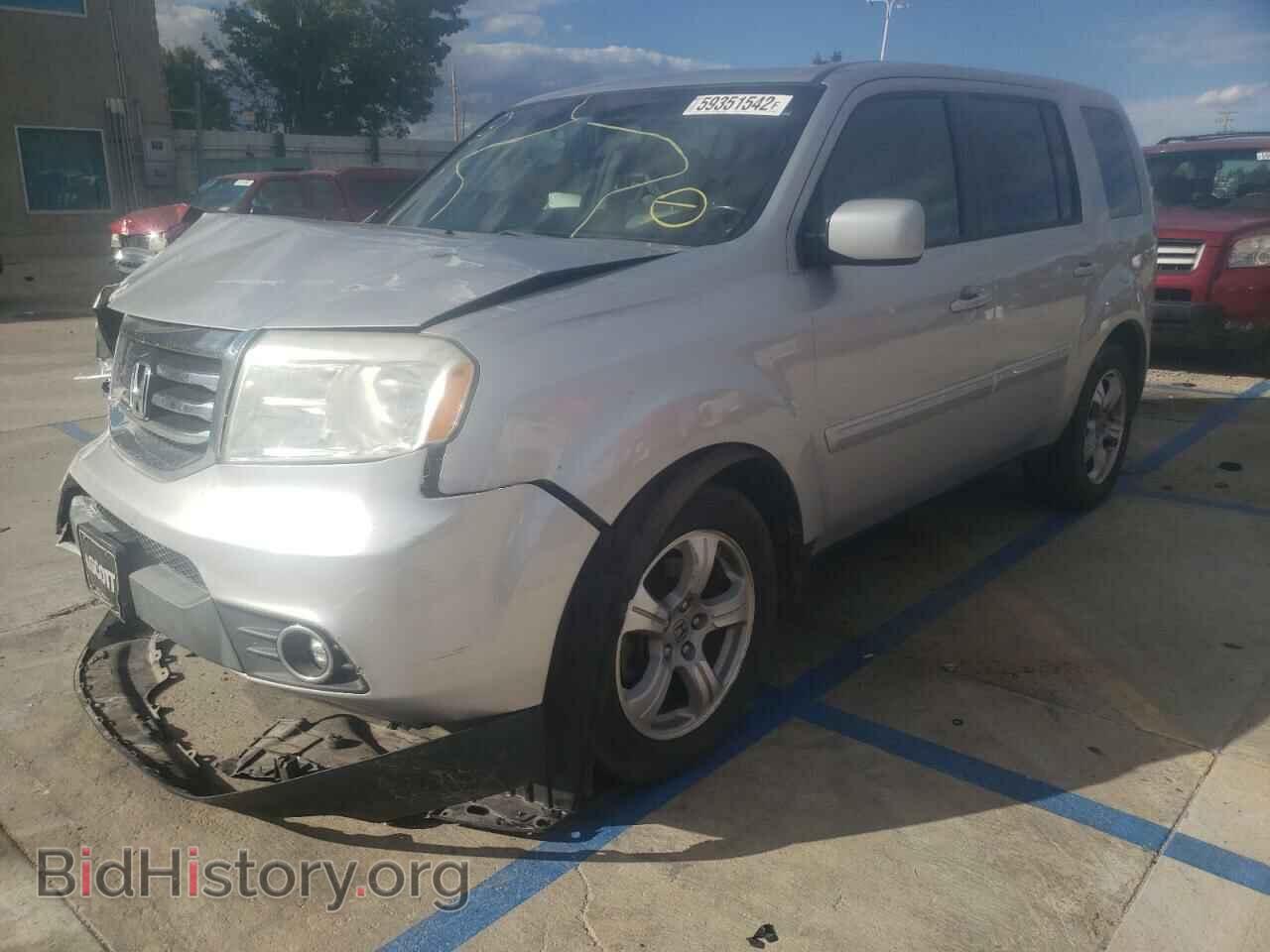 2012 HONDA PILOT - VIN: 5FNYF4H58CB032452 - Фото 2