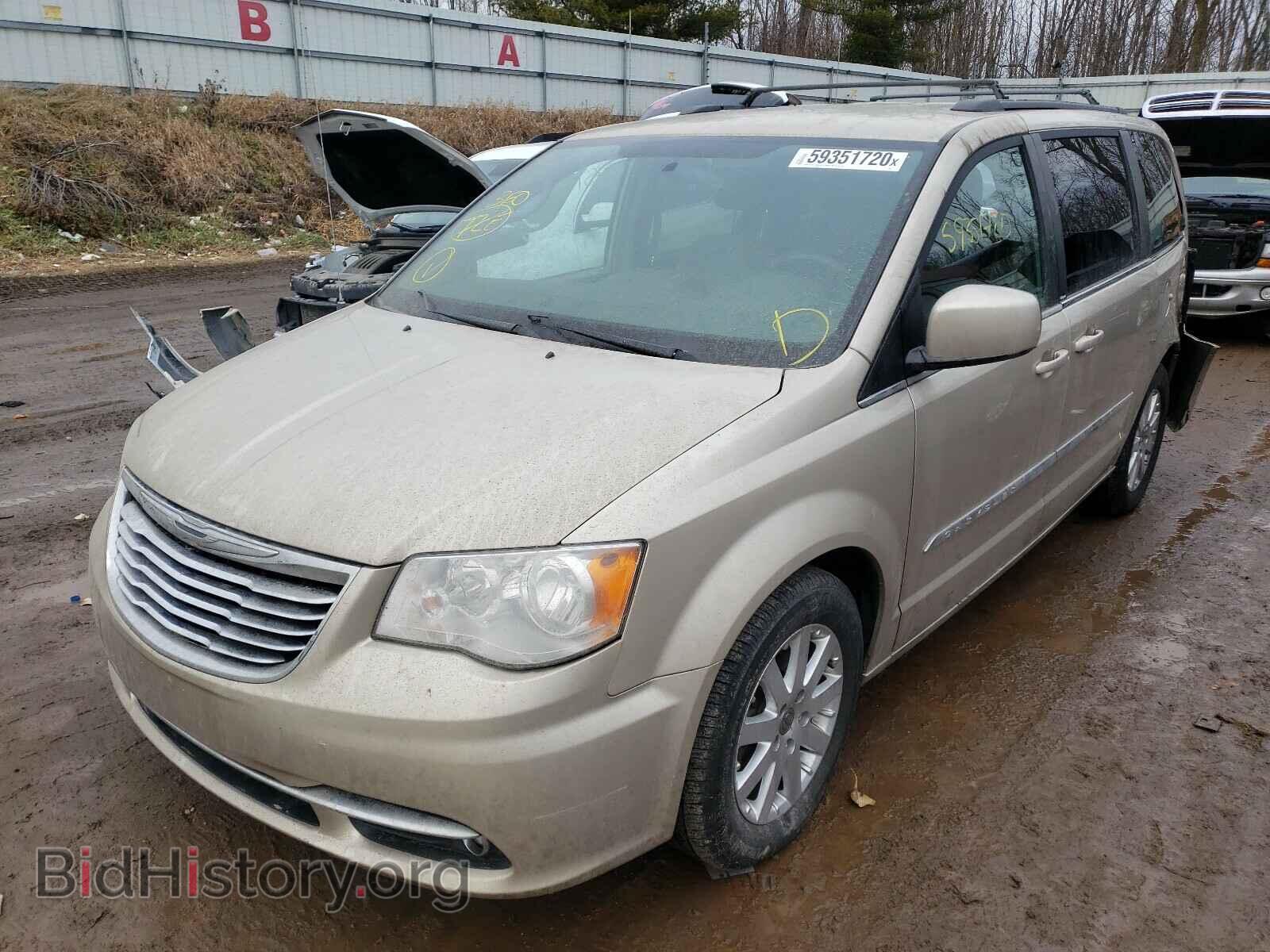 2014 CHRYSLER MINIVAN - VIN: 2C4RC1BG2ER113248 - Фото 2