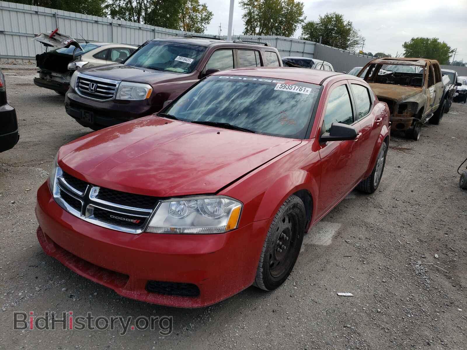 2013 DODGE AVENGER - VIN: 1C3CDZAB5DN720736 - Фото 2