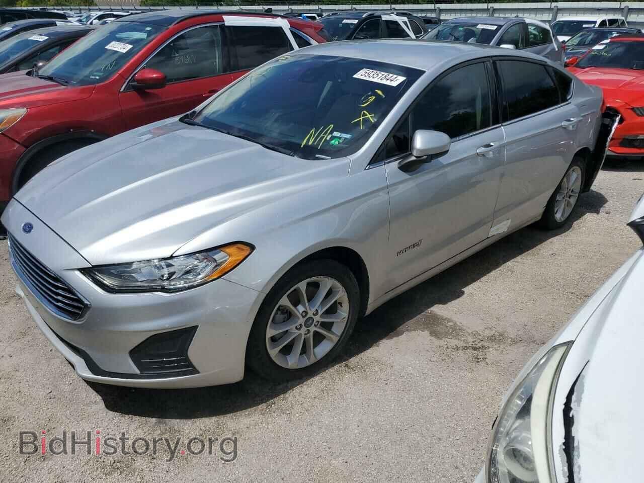 Фотография 3FA6P0LU7KR205411 - FORD FUSION 2019