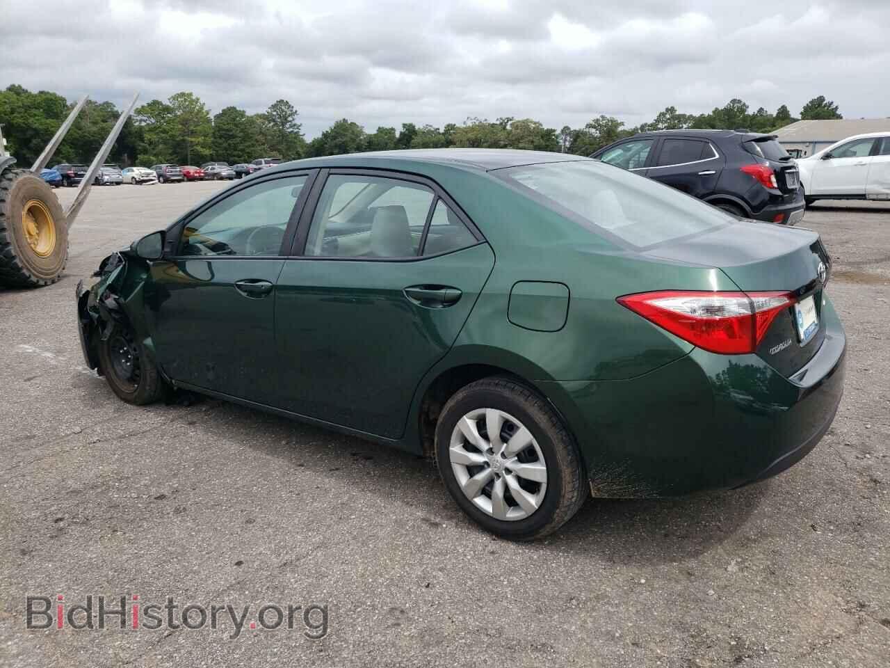 2014 TOYOTA COROLLA - VIN: 2T1BURHE0EC167344 - Фото 2