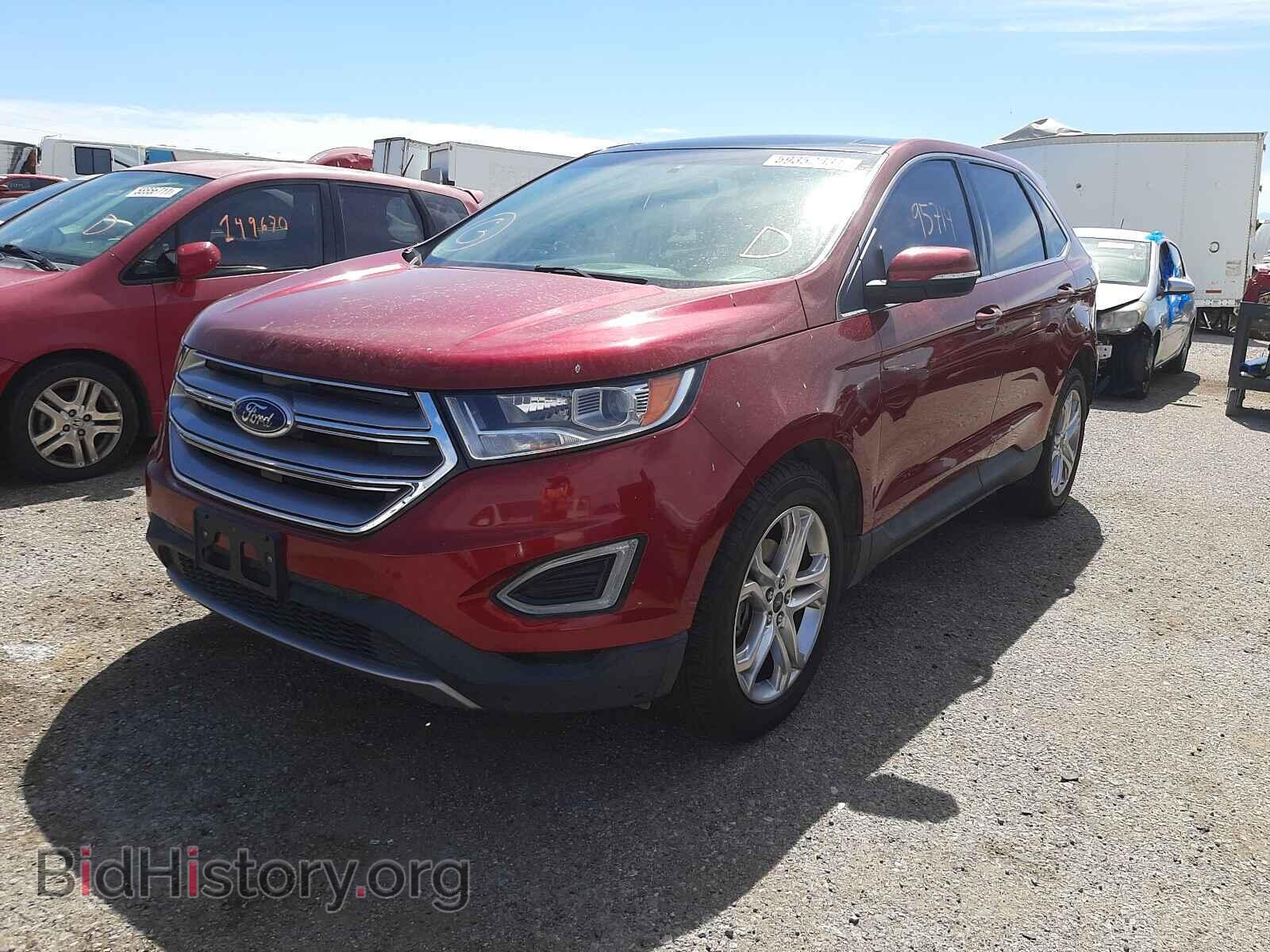 2015 FORD EDGE - VIN: 2FMTK3J93FBC00461 - Photo 2