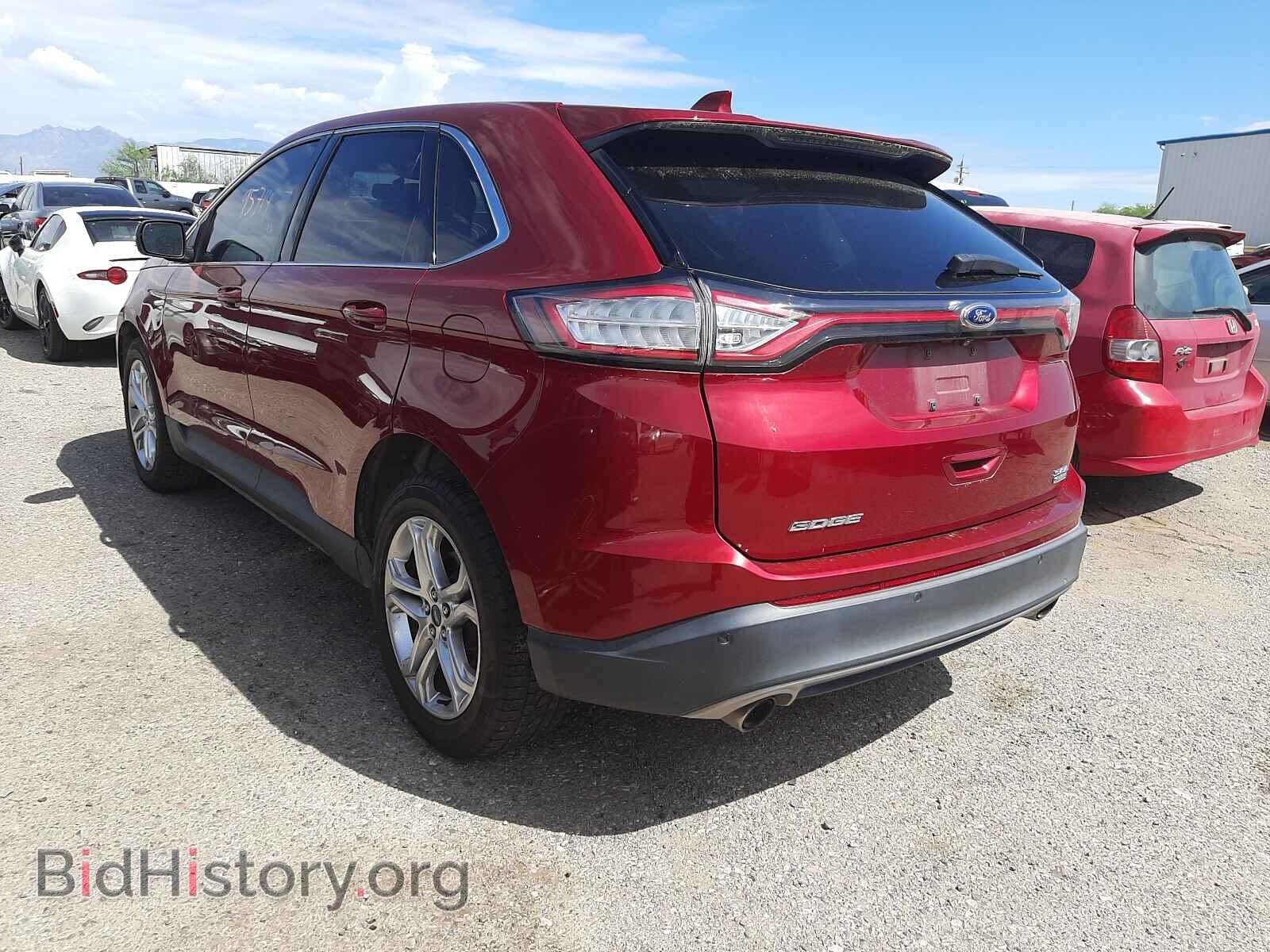 2015 FORD EDGE - VIN: 2FMTK3J93FBC00461 - Photo 3