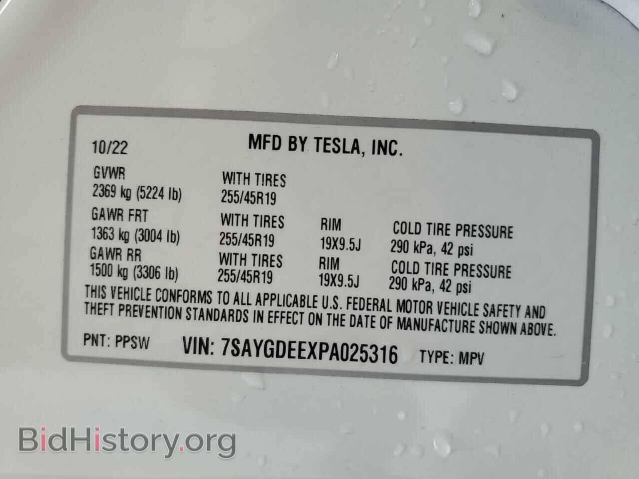 2023 TESLA MODEL Y - VIN: 7SAYGDEEXPA025316 - Фото 13