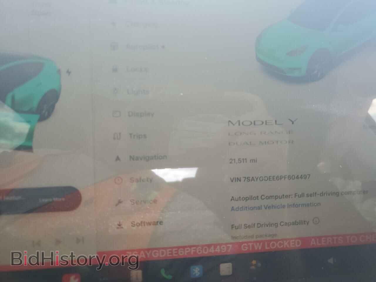 2023 TESLA MODEL Y - VIN: 7SAYGDEE6PF604497 - Фото 9