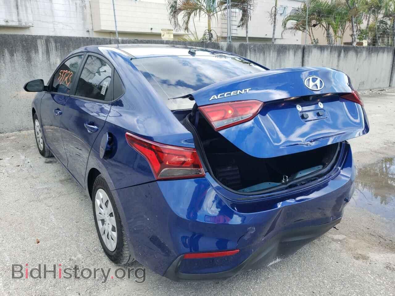 2019 HYUNDAI ACCENT - VIN: 3KPC24A39KE064989 - Фото 3