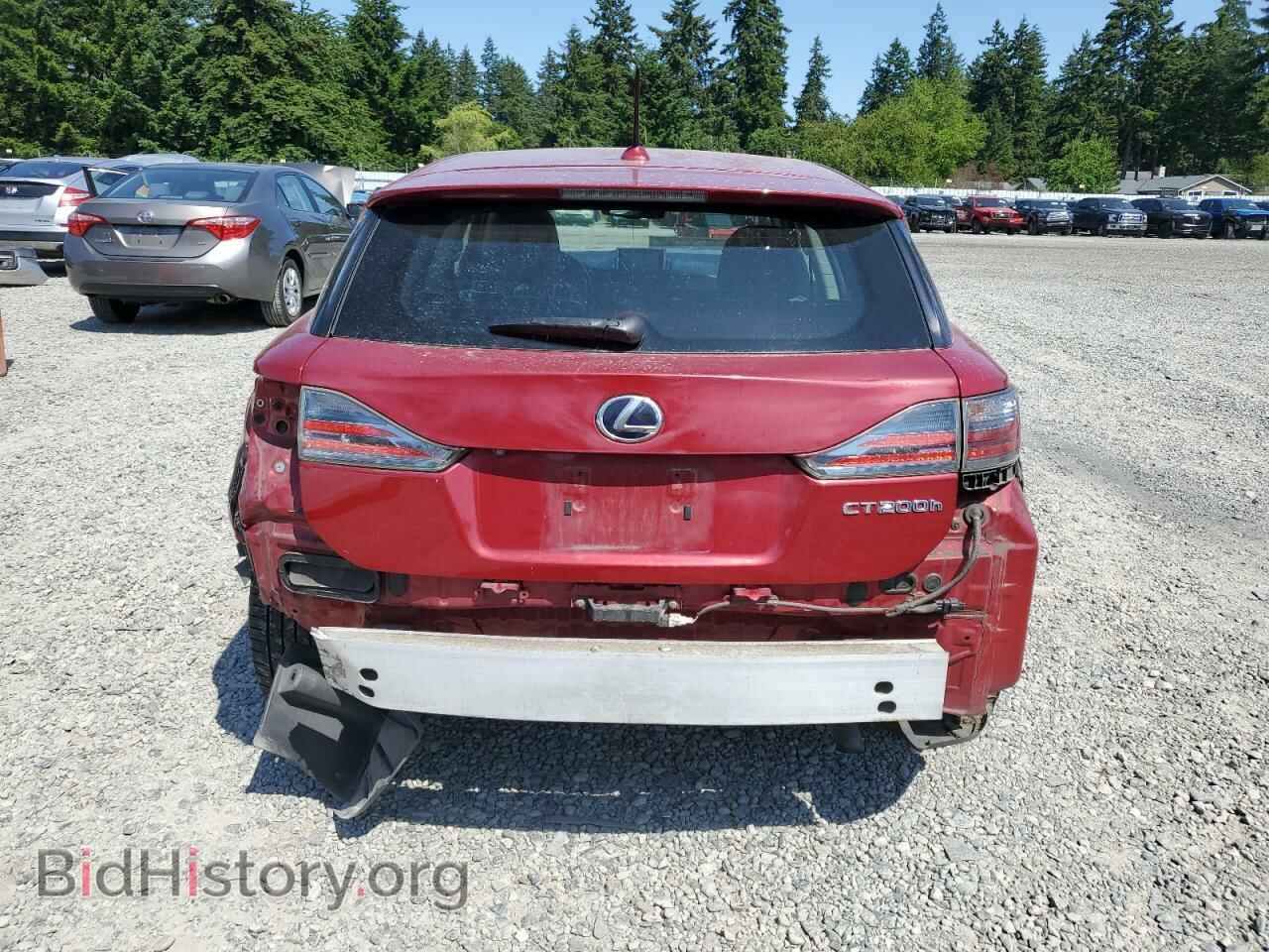 2011 LEXUS CT 200 - VIN: JTHKD5BH2B2032936 - Фото 6
