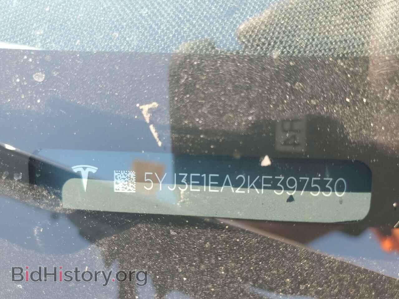 2019 TESLA MODEL 3 - VIN: 5YJ3E1EA2KF397530 - Фото 12