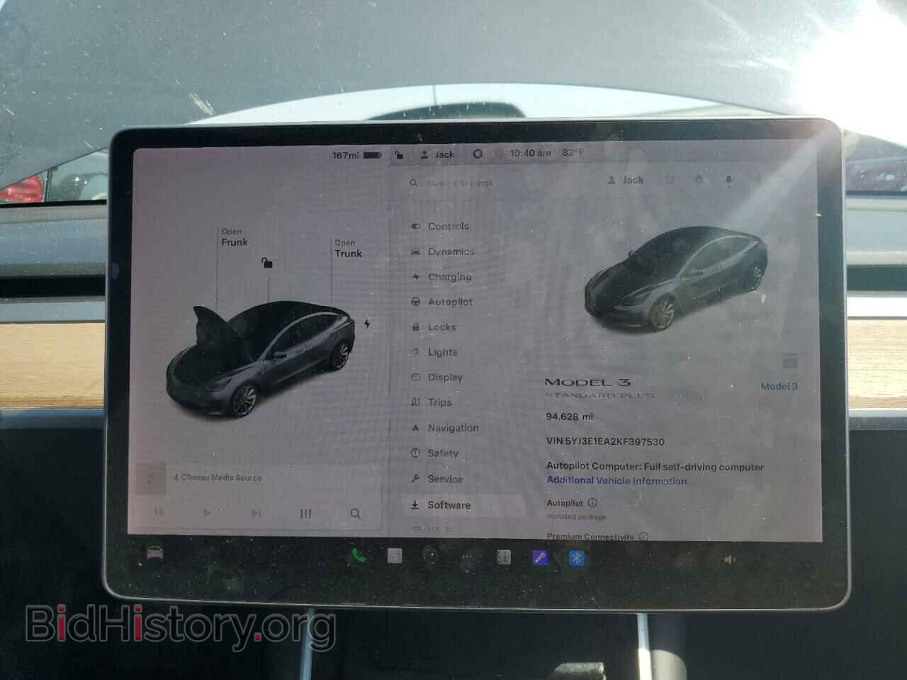 2019 TESLA MODEL 3 - VIN: 5YJ3E1EA2KF397530 - Фото 9