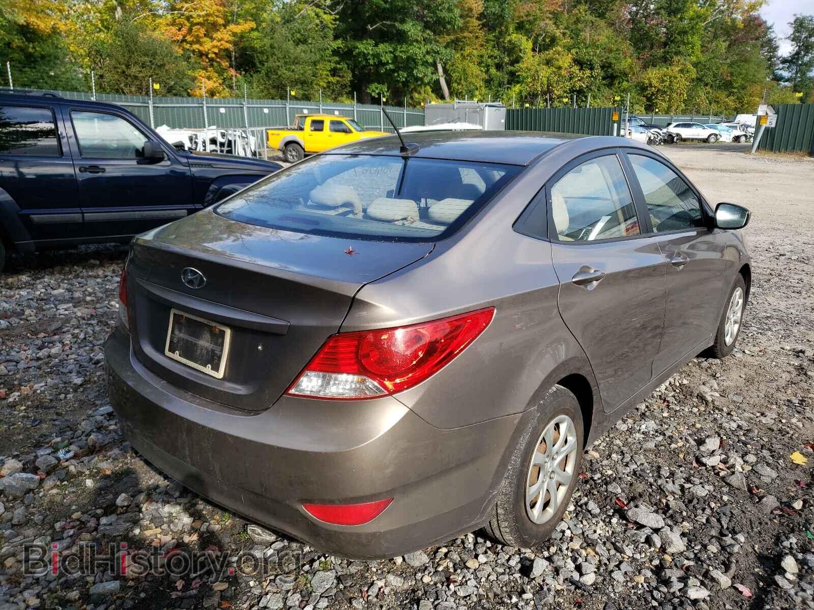 2012 HYUNDAI ACCENT - VIN: KMHCT4AE2CU217354 - Фото 4
