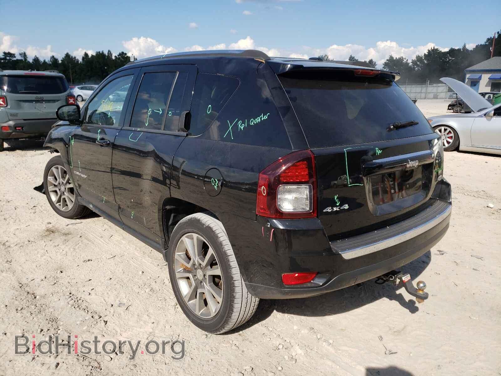 2016 JEEP COMPASS - VIN: 1C4NJDEB0GD544389 - Фото 3