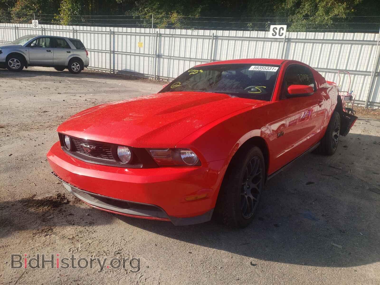 2012 FORD MUSTANG - VIN: 1ZVBP8CF6C5285116 - Фото 2