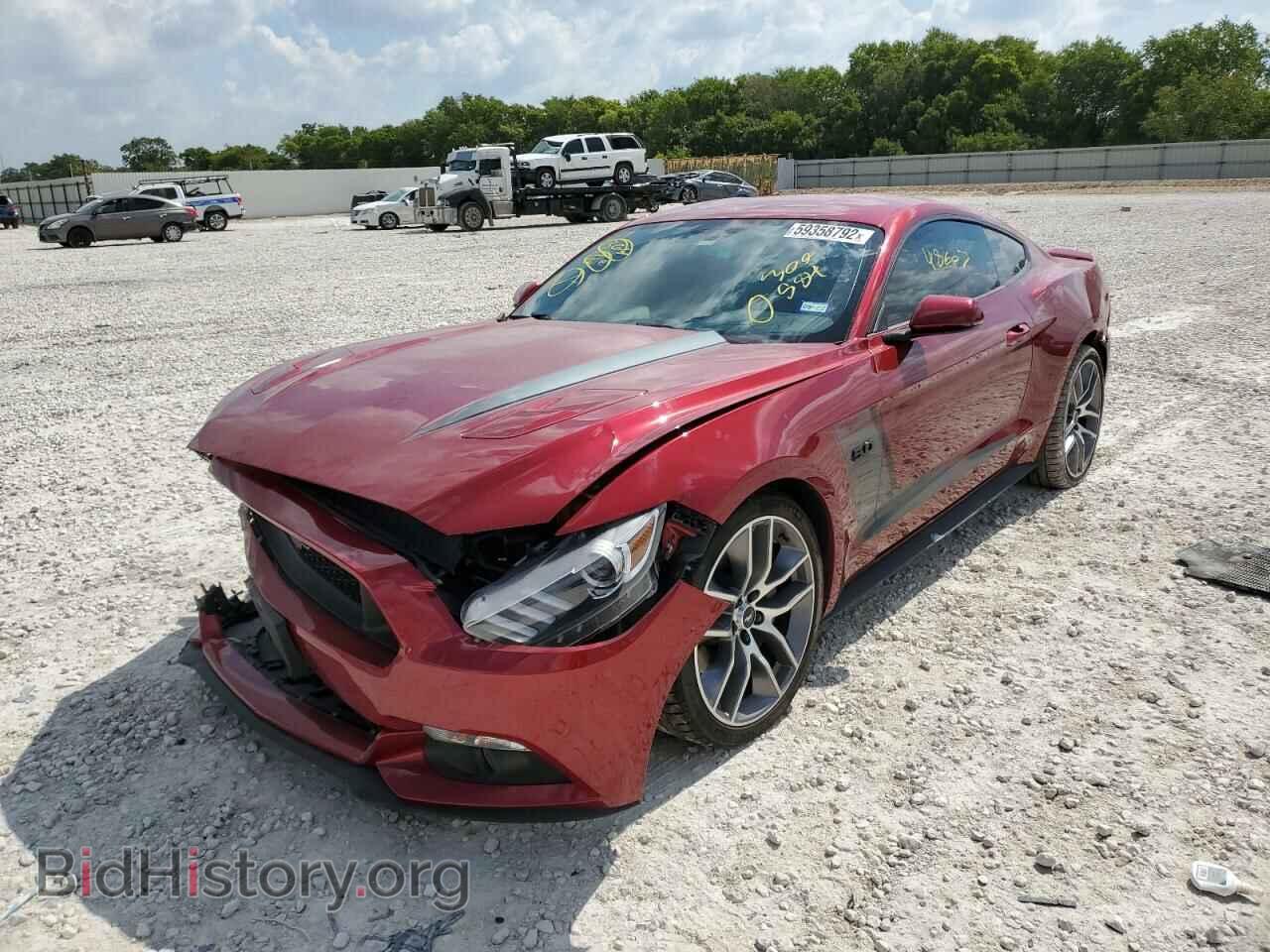 2017 FORD MUSTANG - VIN: 1FA6P8CF5H5309584 - Фото 2