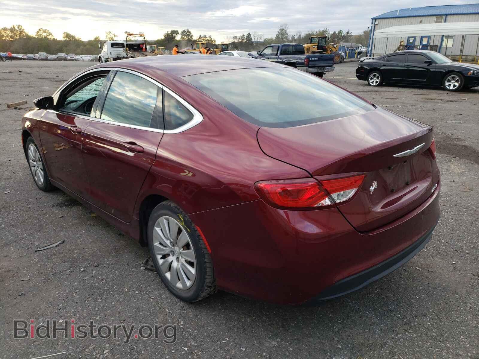 2016 CHRYSLER 200 - VIN: 1C3CCCFB9GN108116 - Фото 3
