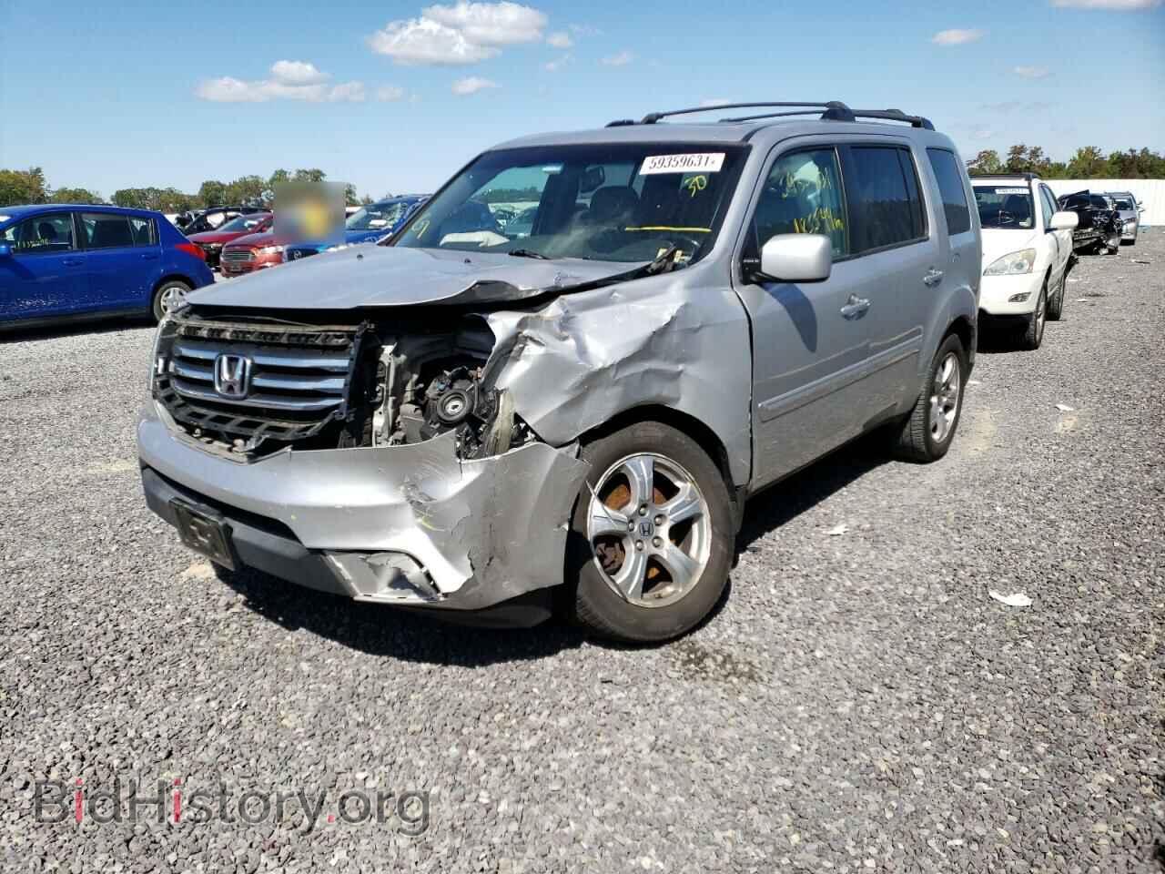 2012 HONDA PILOT - VIN: 5FNYF4H51CB051697 - Фото 2
