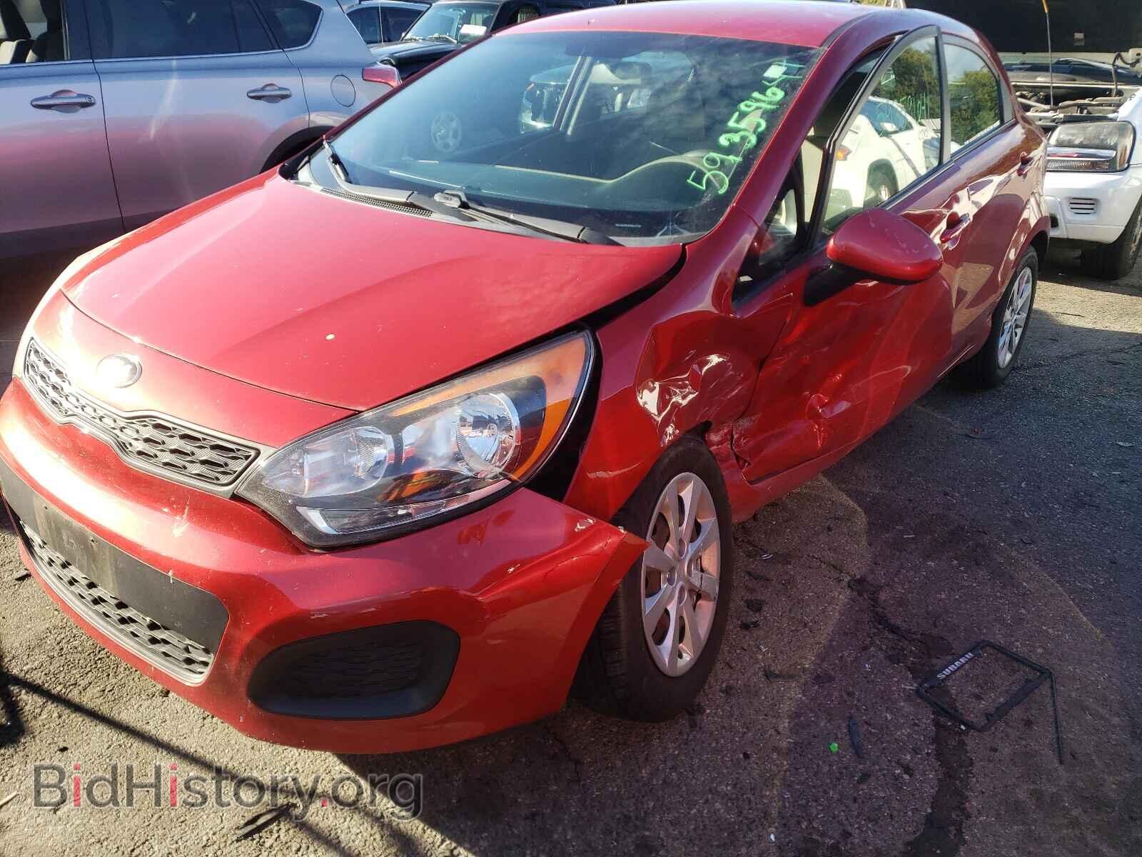 2014 KIA RIO - VIN: KNADM5A3XE6417719 - Фото 9