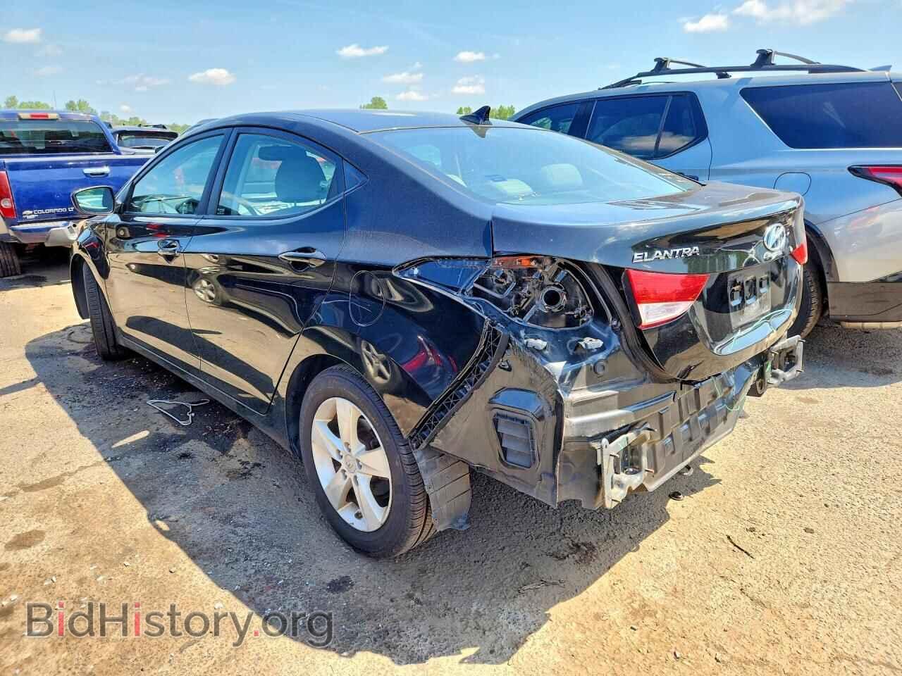 2012 HYUNDAI ELANTRA - VIN: KMHDH4AE8CU181739 - Photo 2