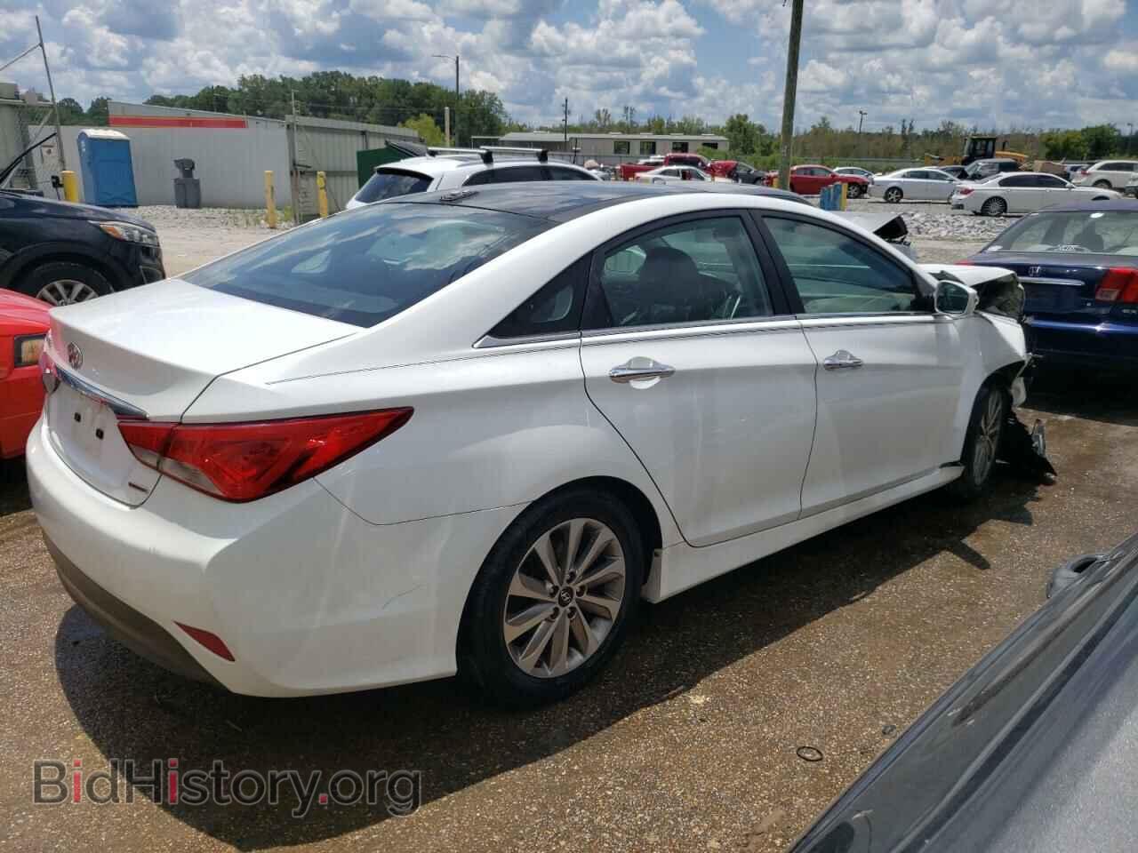 2014 HYUNDAI SONATA - VIN: 5NPEC4AC0EH817587 - Фото 3