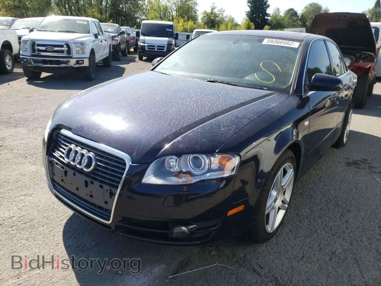 2007 AUDI A4 - VIN: WAUDF78E67A125885 - Фото 2