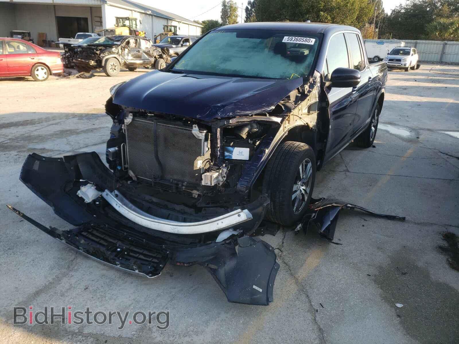 2017 HONDA RIDGELINE - VIN: 5FPYK3F41HB016348 - Фото 2
