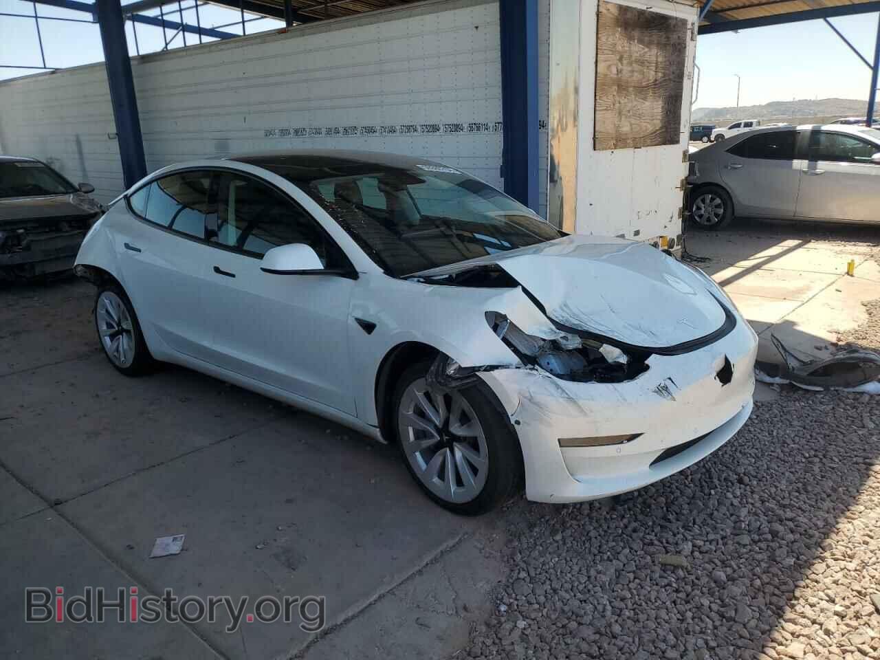2022 TESLA MODEL 3 - VIN: 5YJ3E1EB5NF129360 - Фото 4