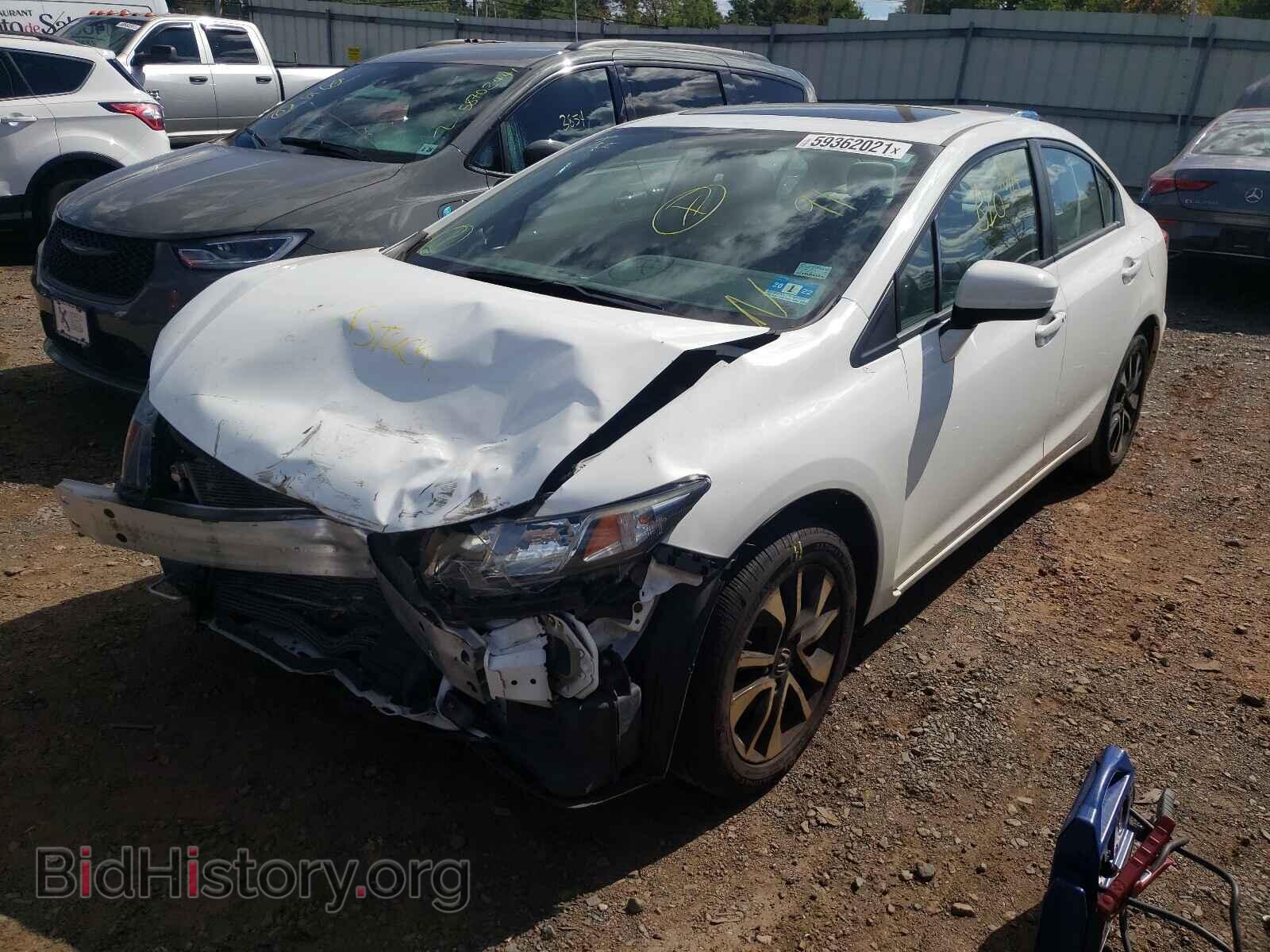 2015 HONDA CIVIC - VIN: 19XFB2F85FE278650 - Фото 2