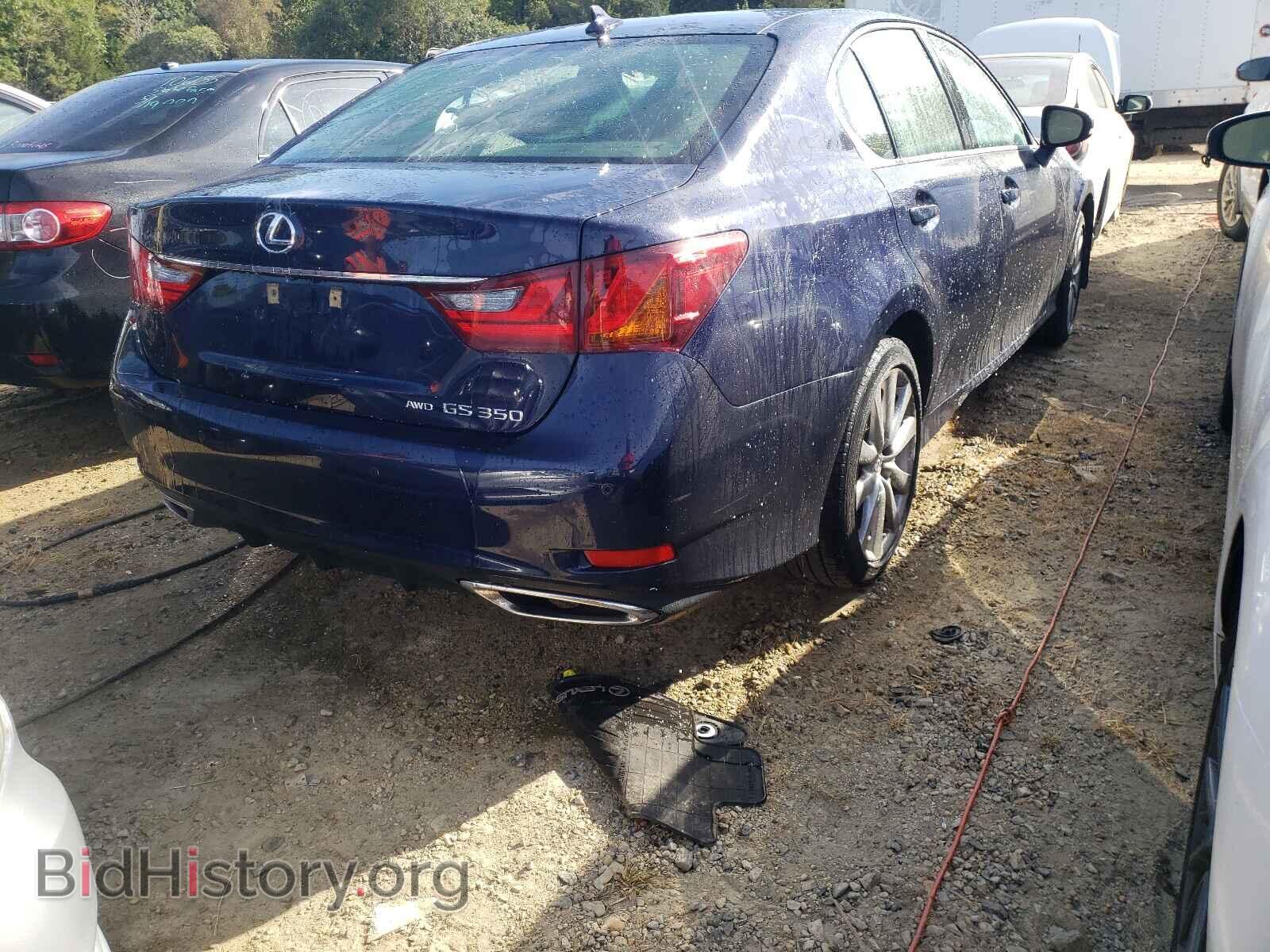 2013 LEXUS GS350 - VIN: JTHCE1BL7D5017171 - Фото 4