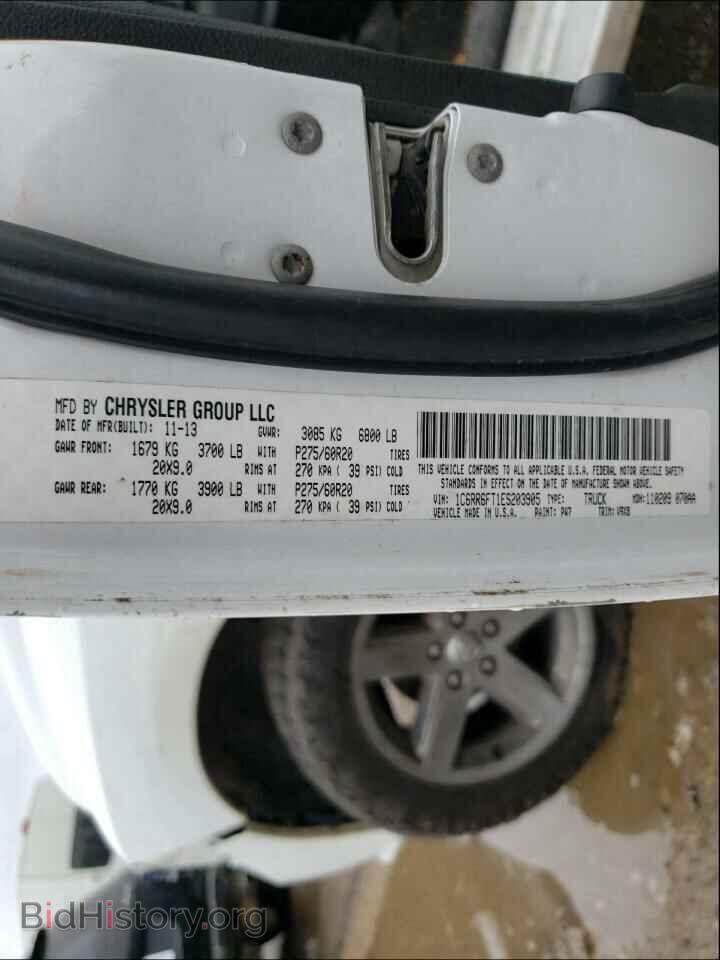 2014 RAM 1500 - VIN: 1C6RR6FT1ES203905 - Фото 10