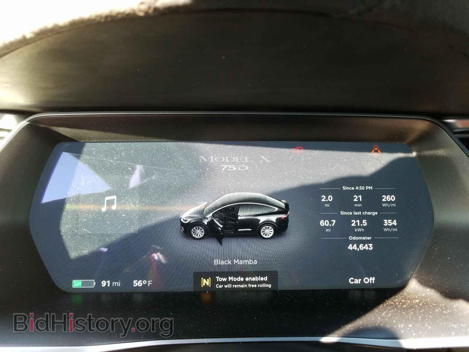 2017 TESLA MODEL X - VIN: 5YJXCBE28HF053702 - Фото 8
