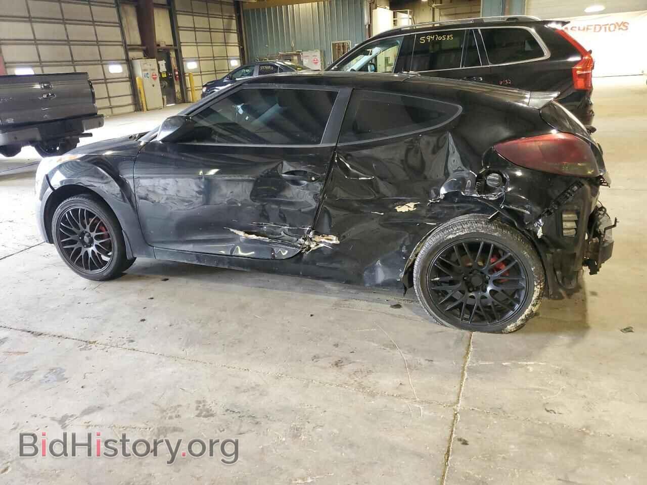 2012 HYUNDAI VELOSTER - VIN: KMHTC6ADXCU042208 - Фото 2