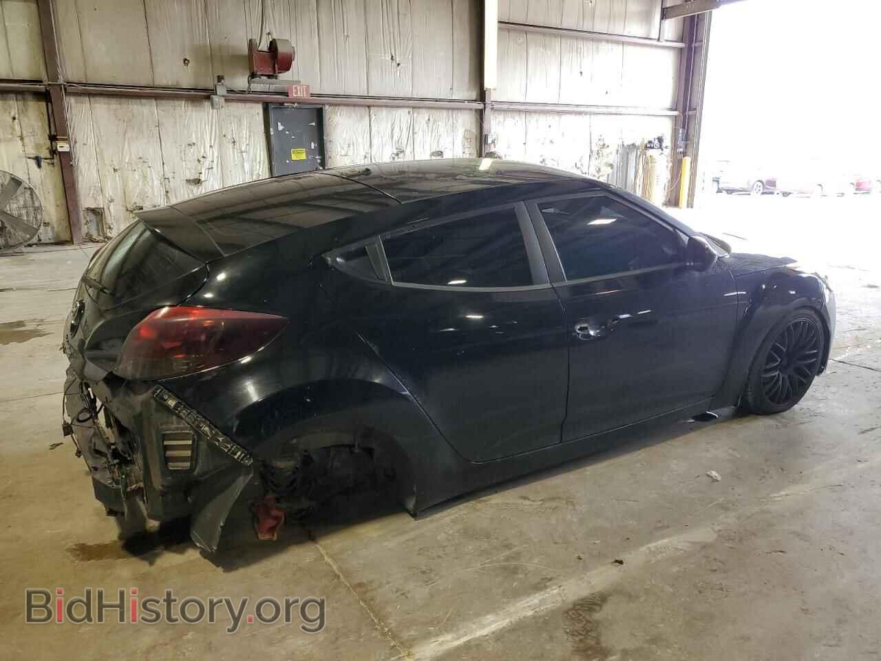 2012 HYUNDAI VELOSTER - VIN: KMHTC6ADXCU042208 - Фото 3