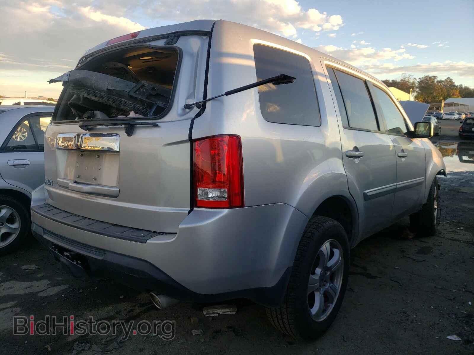 2013 HONDA PILOT - VIN: 5FNYF3H45DB010735 - Фото 4
