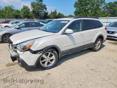 2014 Subaru OUTBACK 2.5I Limited, белый — VIN 4S4BRCLC7E3285030, Copart