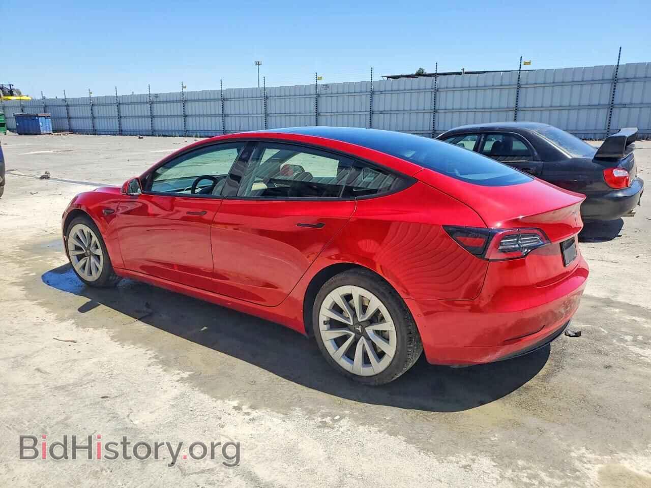 2022 TESLA MODEL 3 - VIN: 5YJ3E1EA3NF186793 - Photo 2