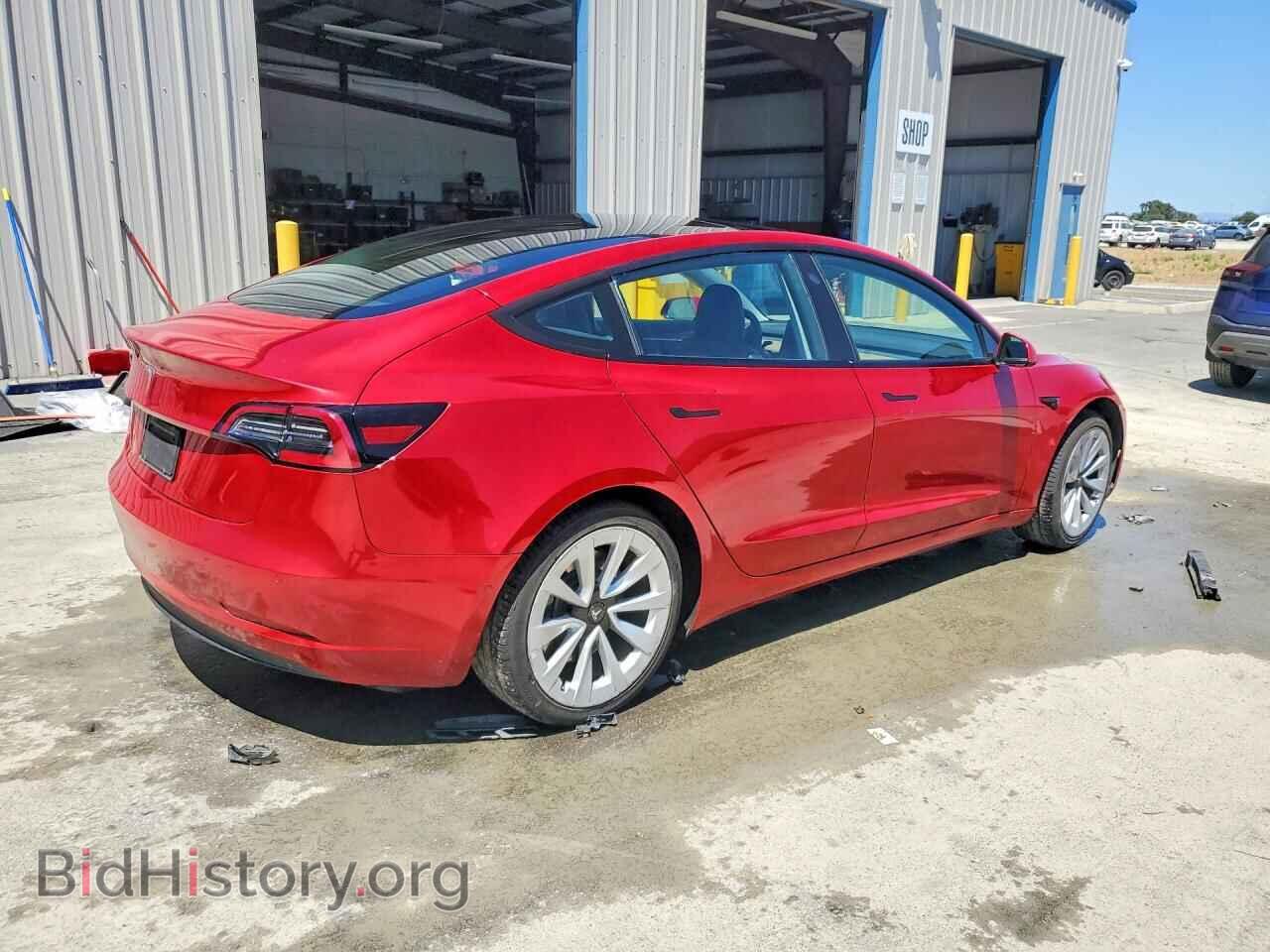 2022 TESLA MODEL 3 - VIN: 5YJ3E1EA3NF186793 - Photo 3