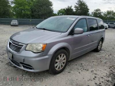 2014 Chrysler MINIVAN Touring, серебристый — VIN 2C4RC1BG9ER357642, Copart