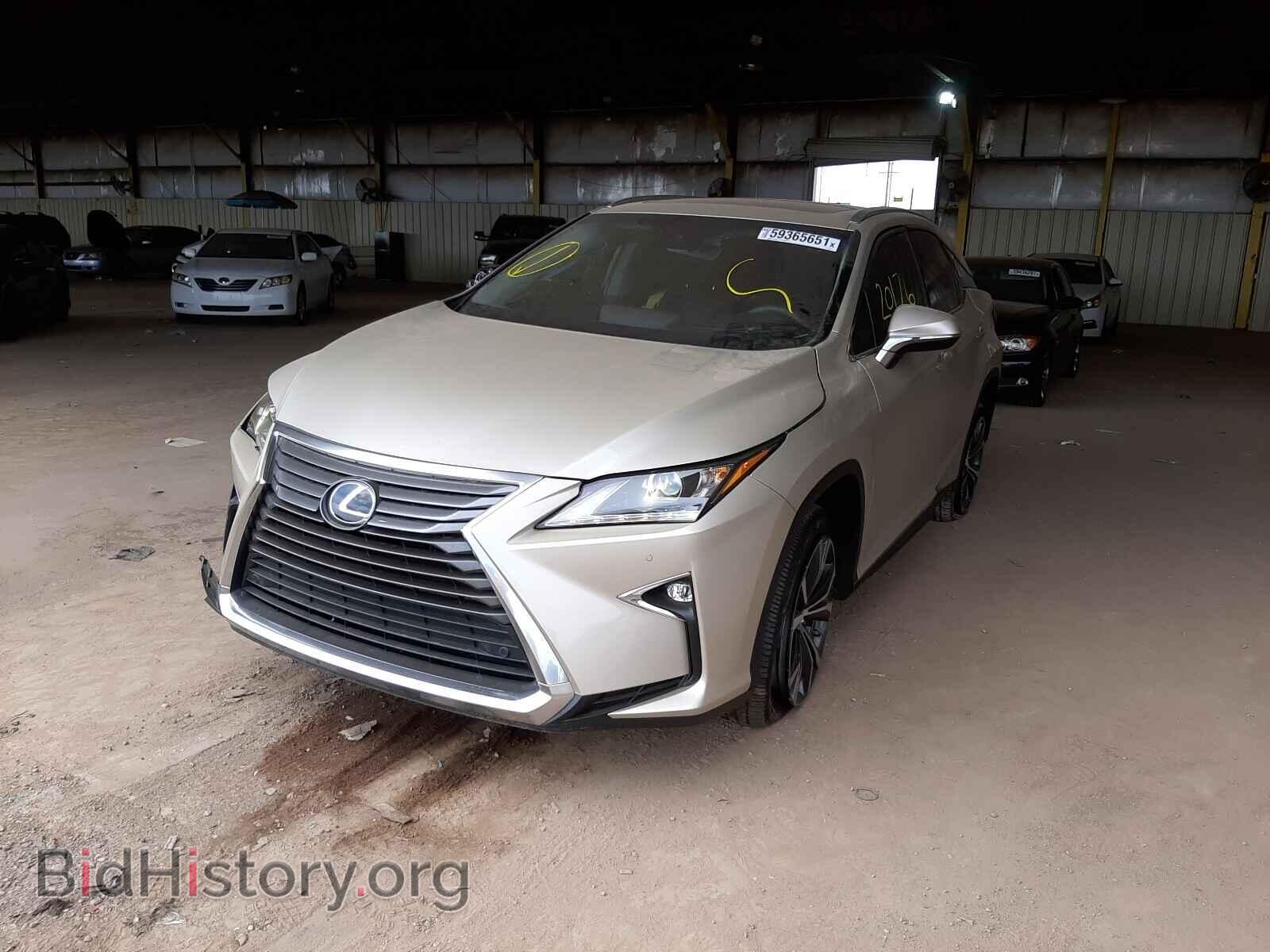 2017 LEXUS RX350 - VIN: 2T2ZZMCA7HC067720 - Фото 2