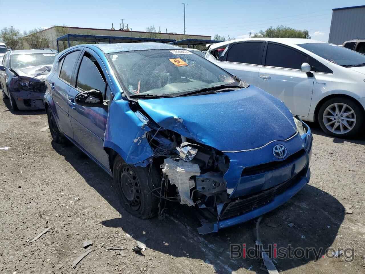 Photo JTDKDTB33C1522951 - TOYOTA PRIUS 2012