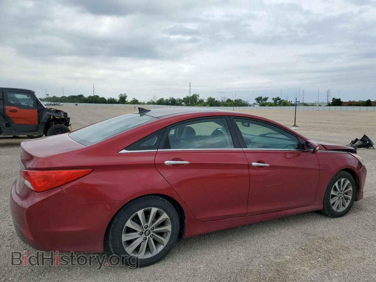 2014 HYUNDAI SONATA - VIN: 5NPEC4AC1EH890810 - Фото 3