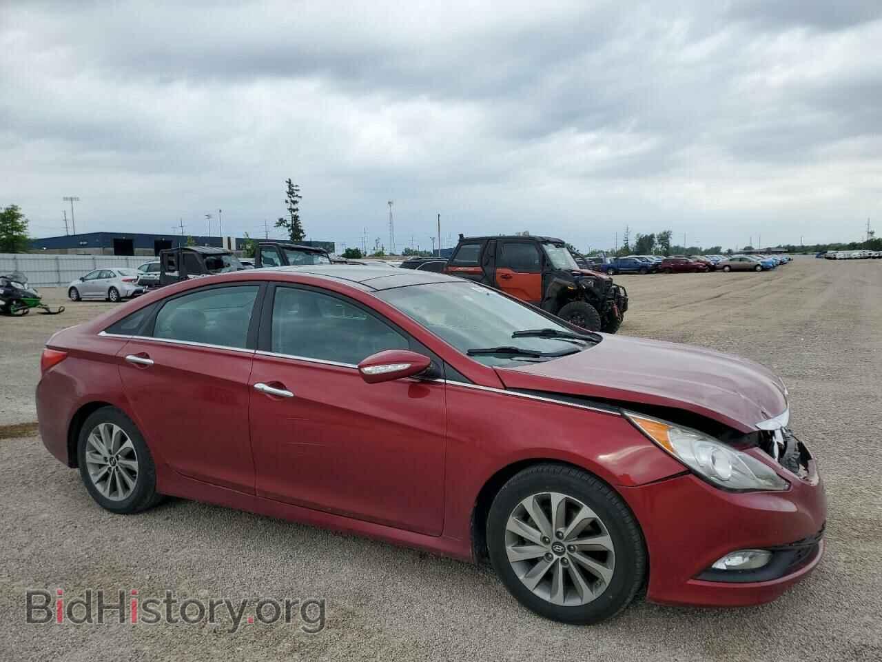 2014 HYUNDAI SONATA - VIN: 5NPEC4AC1EH890810 - Фото 4