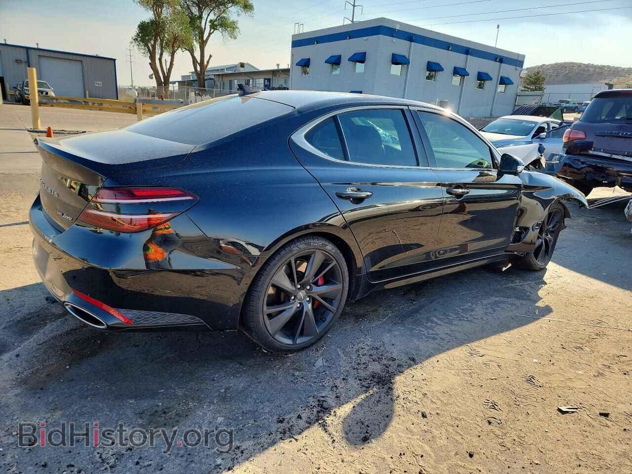 2022 GENESIS G70 - VIN: KMTG54TE2NU084435 - Фото 3