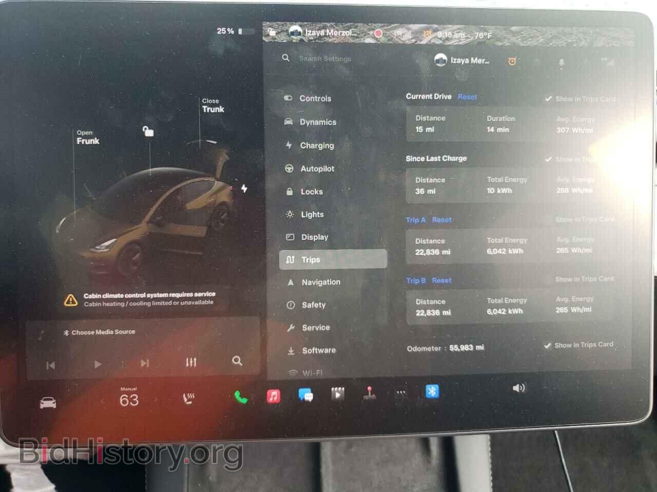 2021 TESLA MODEL 3 - VIN: 5YJ3E1EA7MF087280 - Photo 9