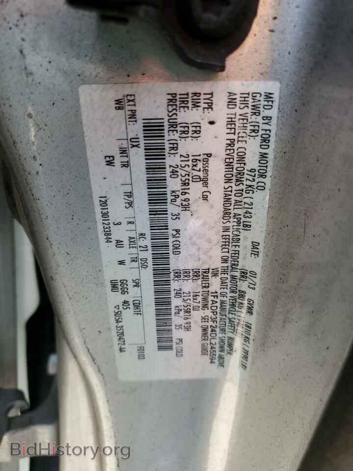 2013 FORD FOCUS - VIN: 1FADP3F24DL245594 - Photo 12