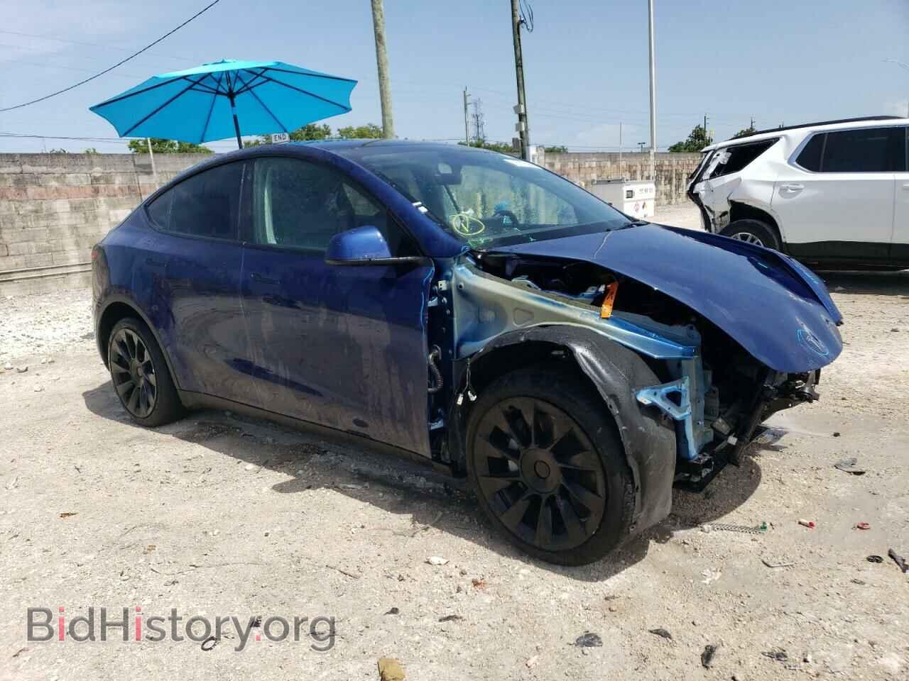 2022 TESLA MODEL Y - VIN: 7SAYGDEE4NF480243 - Фото 4